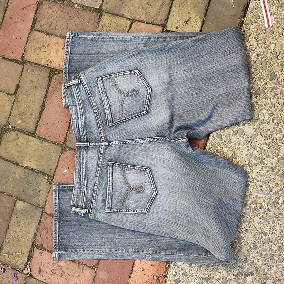 Chicos Denim black stonewash Jeans, size 10, (chico's 1.5) - Picture 7 of 7